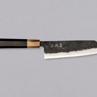 Kurogane Bunka Aogami #2 Kuro-uchi Ebony Blond Buffalo 165 mm