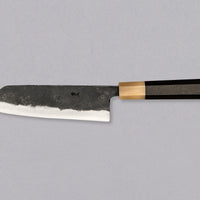 Kurogane Bunka Aogami #2 Kuro-uchi Ebony Blond Buffalo 165 mm