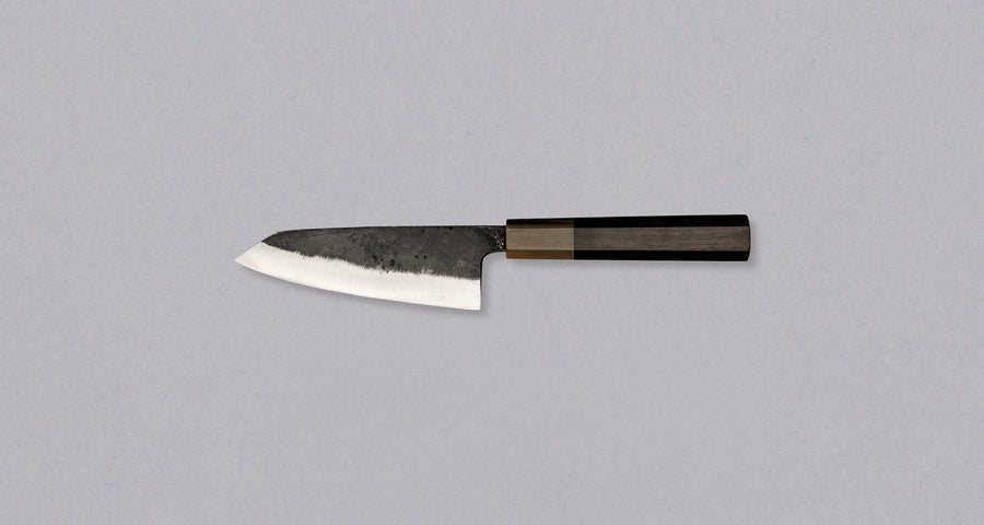 Kurogane Ko-Bunka Aogami #2 Kuro-uchi Ebony Blond Buffalo 120 mm