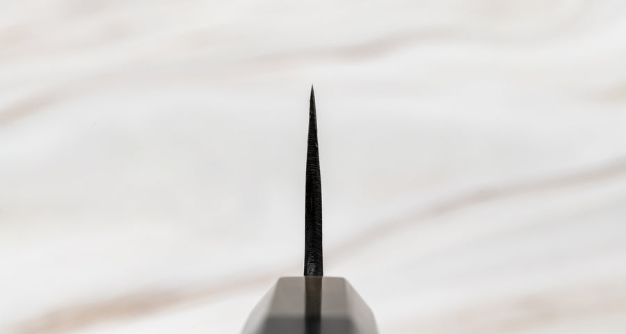 Kurogane Ko-Bunka Aogami #2 Kuro-uchi Ebony Blond Buffalo 120 mm