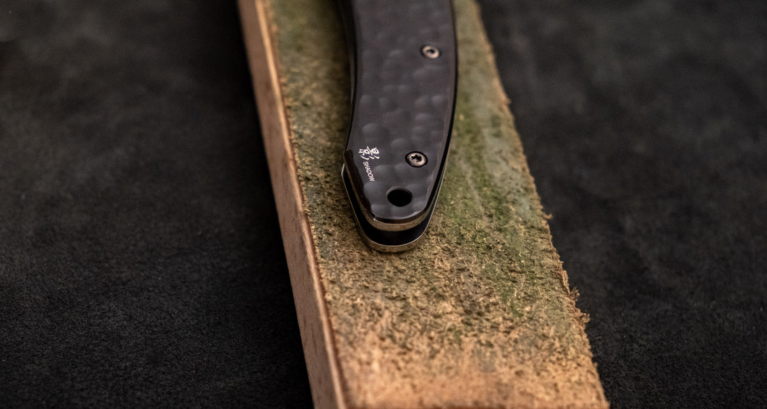 Mcusta Forge Shadow Damascus Pocket Knife [MC-0114BD]
