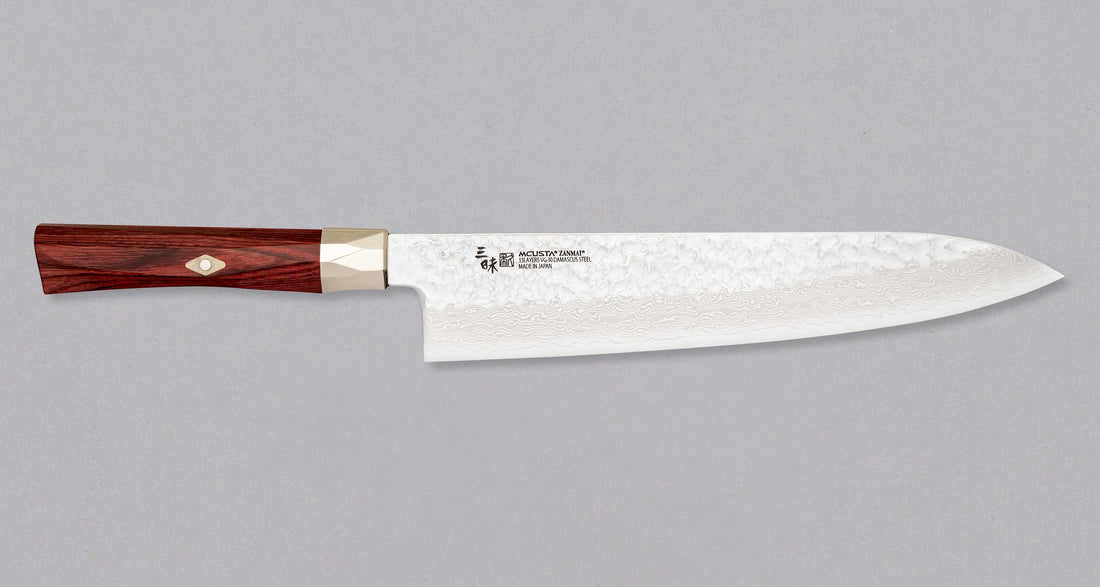Mcusta Gyuto Supreme Hammered 240 mm