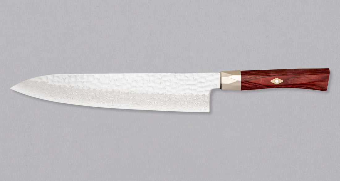 Mcusta Gyuto Supreme Hammered 240 mm