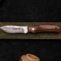 Mcusta Mike Irie Sport 300 Damascus VG-10 Core Ironwood Fixed Blade [MC-233DI]
