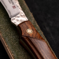 Mcusta Mike Irie Sport 300 Damascus VG-10 Core Ironwood Fixed Blade [MC-233DI]