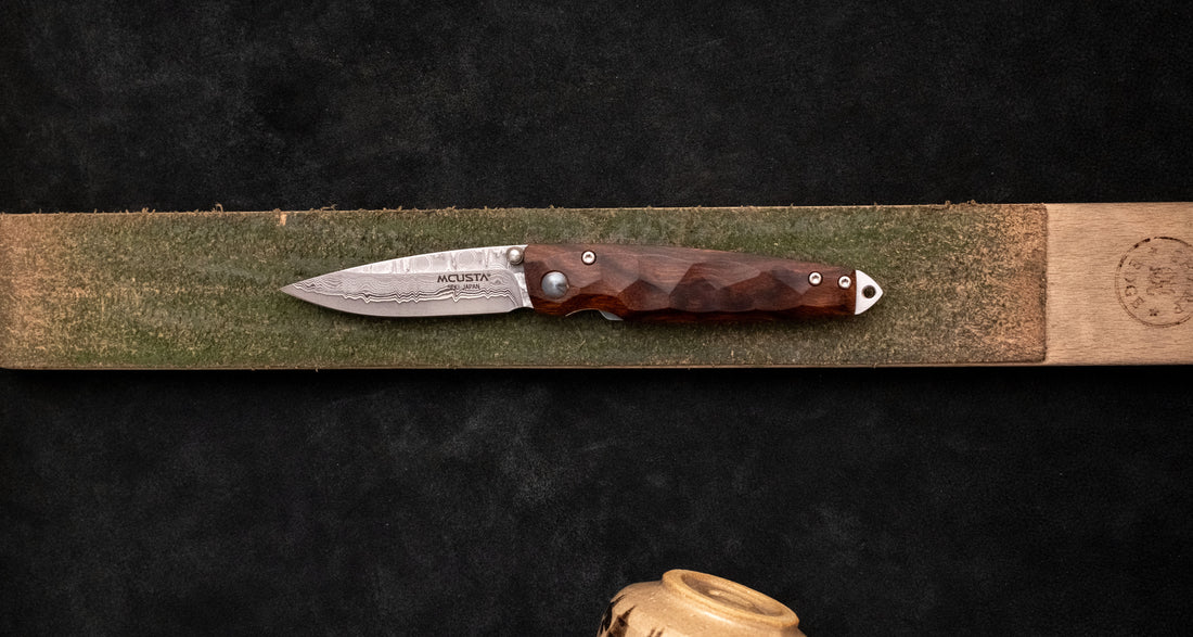 Mcusta Tsuchi Cocobolo Pocket Knife [MC-0077DI]