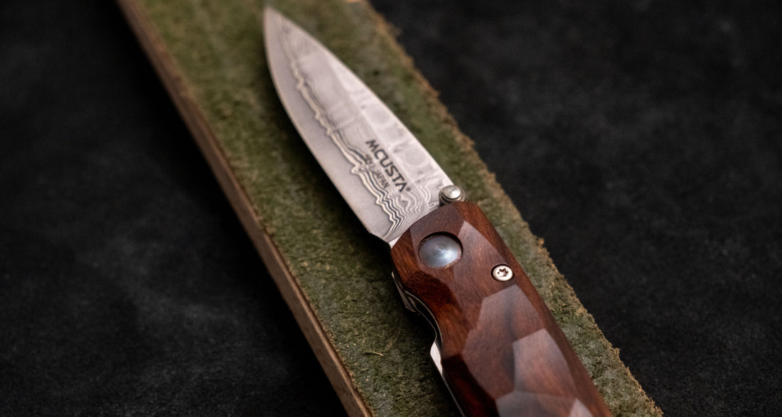 Mcusta Tsuchi Cocobolo Pocket Knife [MC-0077DI]