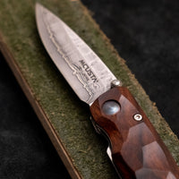 Mcusta Tsuchi Cocobolo Pocket Knife [MC-0077DI]