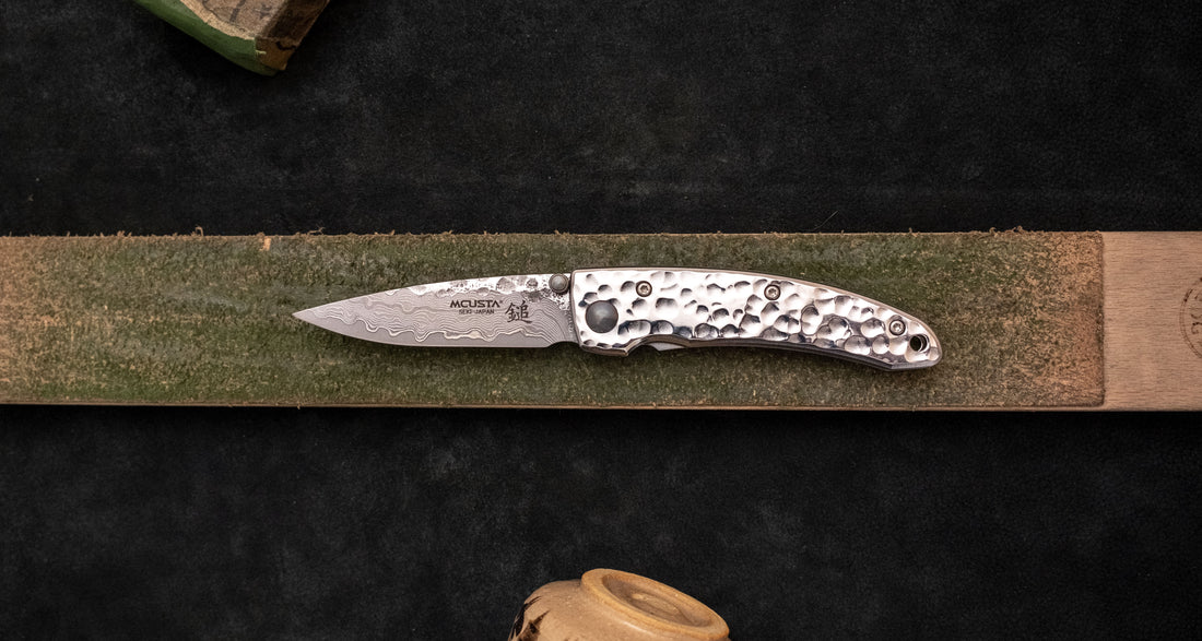 Mcusta Tsuchi Small Hammered Pocket Knife [MC-0113D]