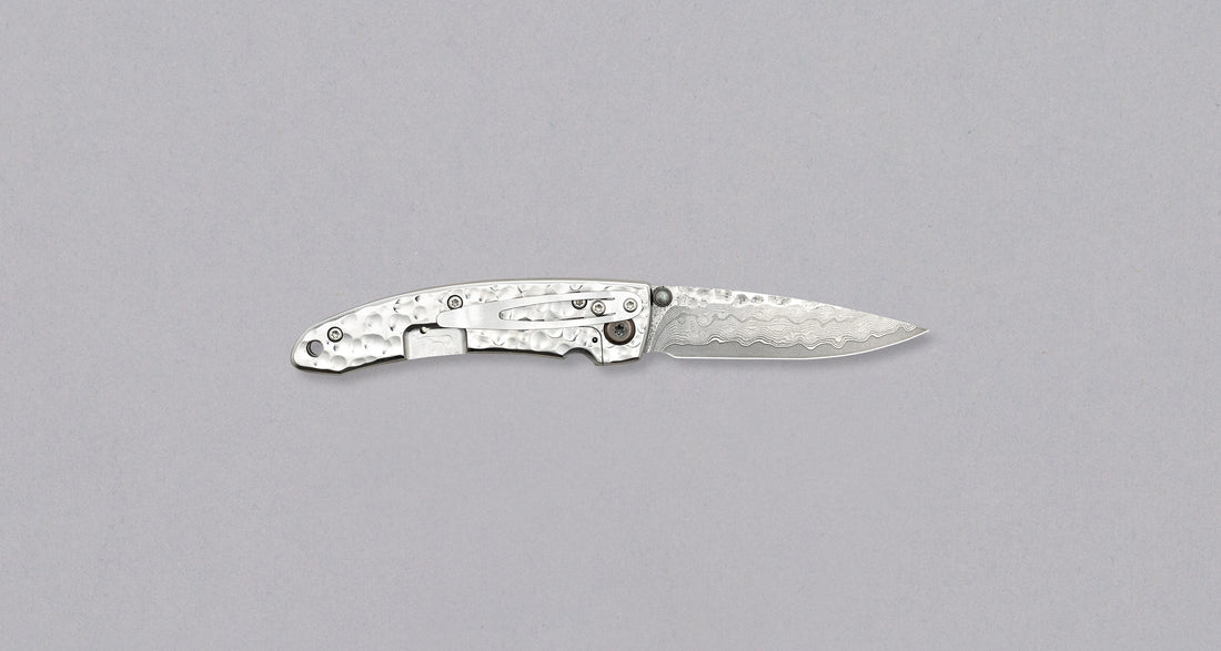 Mcusta Tsuchi Small Hammered Pocket Knife [MC-0113D]