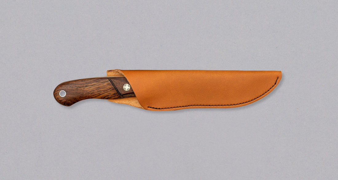 Mcusta Mike Irie Sport 100 Damascus VG-10 Core Ironwood Fixed Blade [MC-0231DI]