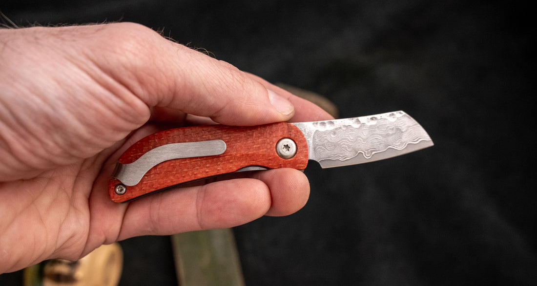Mcusta Petite Jute Micarta Pocket Knife [MC-0211D]