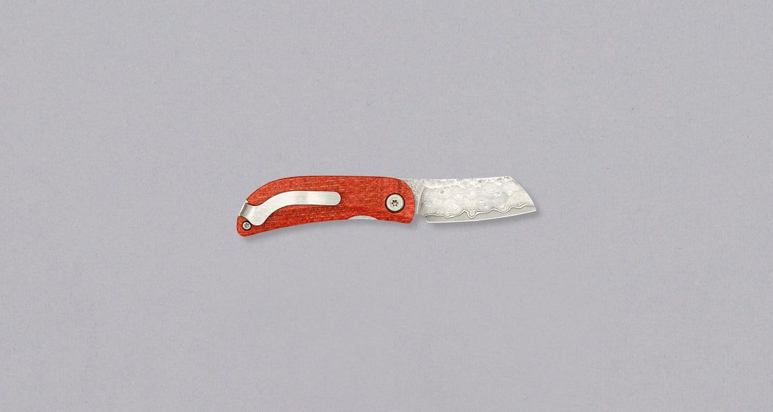 Mcusta Petite Jute Micarta Pocket Knife [MC-0211D]