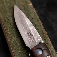Mcusta Shinra Emotion Take Ironwood Pocket Knife [MC-0074DI]