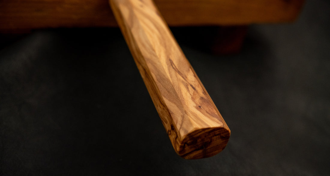 Hatsukokoro Mercury Bunka Kurozome Damascus 180 mm [Mono Olivewood]