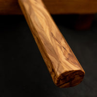 Hatsukokoro Mercury Bunka Kurozome Damascus 180 mm [Mono Olivewood]