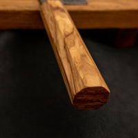 Hatsukokoro Mercury Kiri-Gyuto Kurozome Damascus 240 mm [Mono Olivewood]