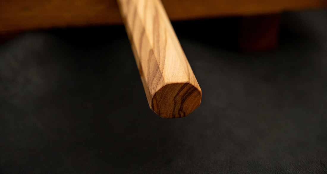 Hatsukokoro Mercury Petty Kurozome Damascus 150 mm [Mono Olivewood]