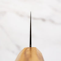 Hatsukokoro Mercury Santoku Kurozome Damascus 180 mm [Mono Olivewood]