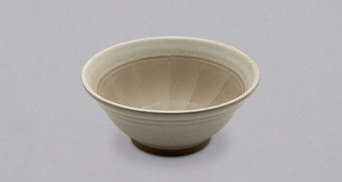 Japonski keramični terilnik Suribachi 150 mm