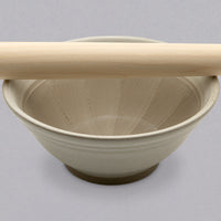 Japonski keramični terilnik Suribachi 150 mm
