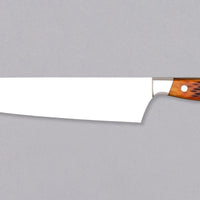 NENOX-S Gyuto Migaki 240 mm [Jigged Bone Amber]