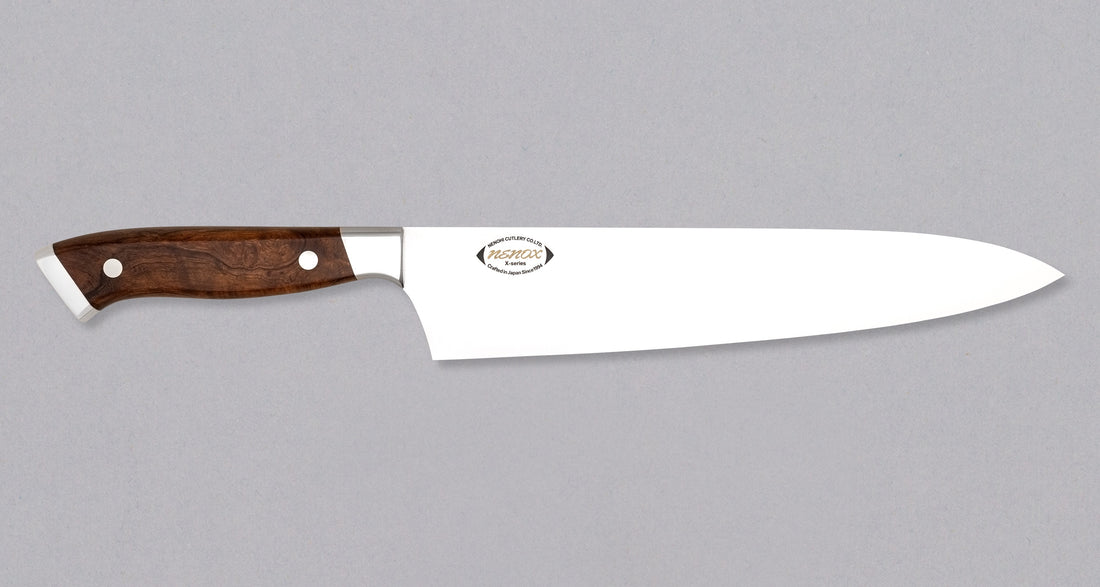 NENOX-X Gyuto Migaki 240 mm [Ironwood]
