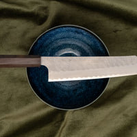 Nigara Kiri-Gyuto Aogami Super Migaki Tsuchime 240 mm