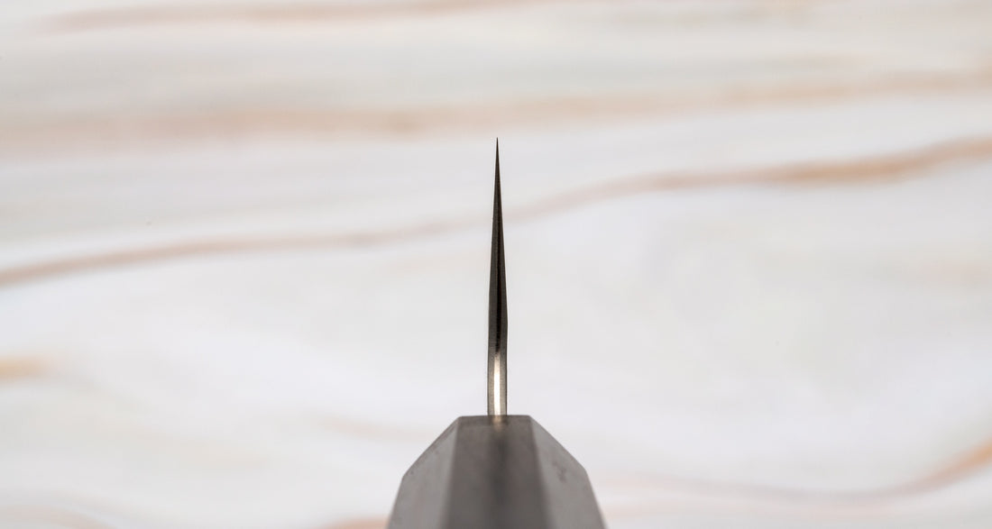 Nigara Kiri-Gyuto Aogami Super Migaki Tsuchime 240 mm