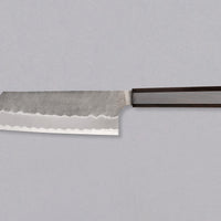 Nigara Kiritsuke-Nakiri Aogami Super Migaki Tsuchime 180mm