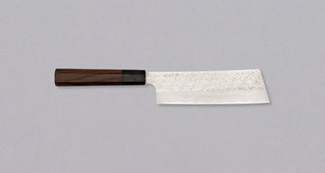 Nigara Nakiri STRIX Damascus Tsuchime Wa Rosewood 180 mm