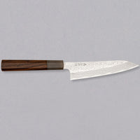 Nigara Petty STRIX Damascus Tsuchime Wa Rosewood 150 mm
