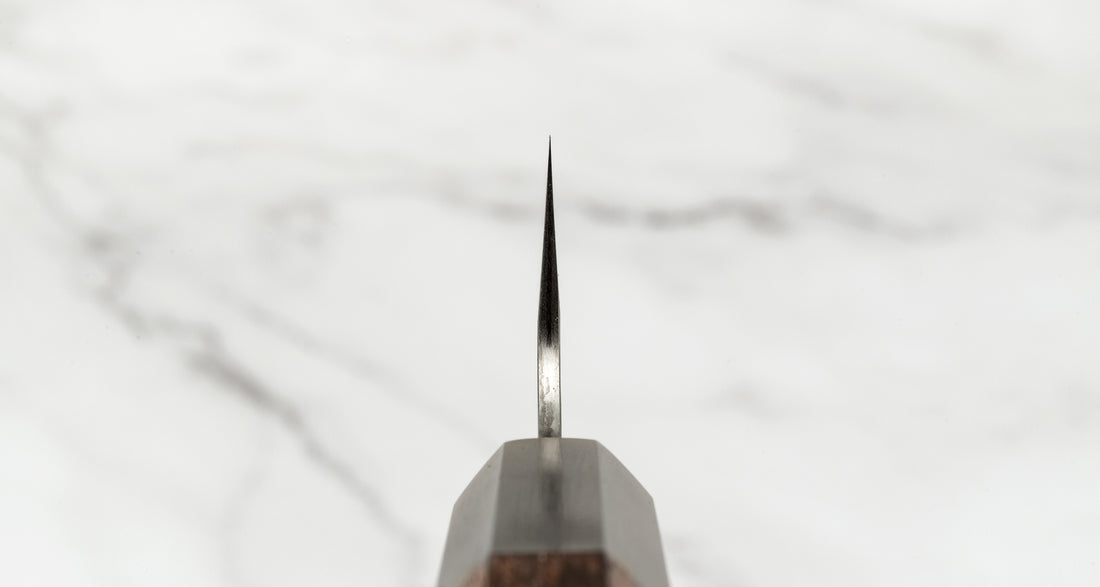 Nigara Petty STRIX Damascus Tsuchime Wa Rosewood 150 mm