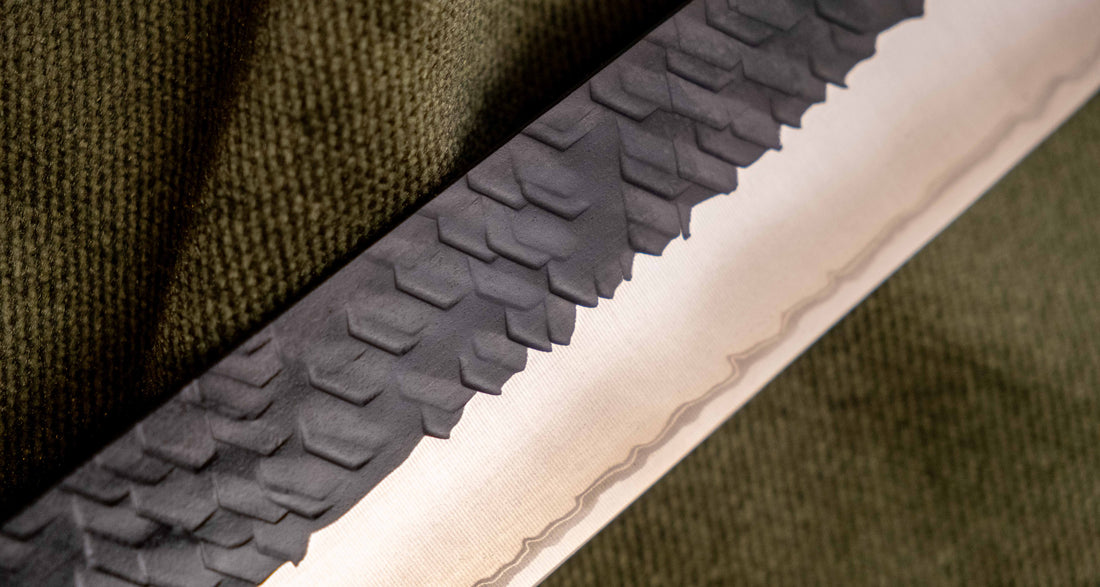 Nigara Sakimaru Sujihiki SG2 Kuro-uchi Tsuchime 300 mm [Ebony]