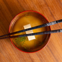 Tatakisabi skledica za miso juho – rdeča