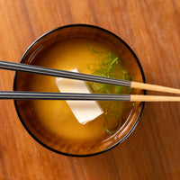 Tatakisabi skledica za miso juho – črna