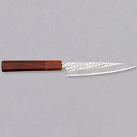 Hokiyama Petty Ginsanko Nawame Damascus 135 mm [Kaotan/Rosewood]