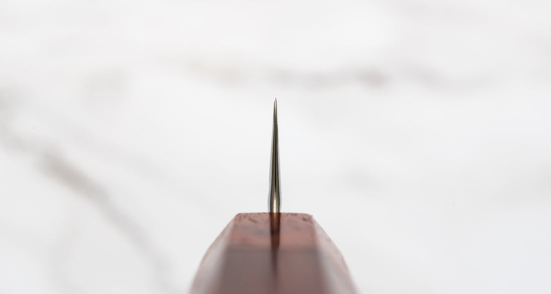 Hokiyama Petty Ginsanko Nawame Damascus 135 mm [Kaotan/Rosewood]