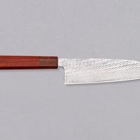 Hokiyama Santoku Ginsanko Nawame Damascus 165 mm [Kaotan/Rosewood]