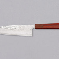 Hokiyama Santoku Ginsanko Nawame Damascus 165 mm [Kaotan/Rosewood]