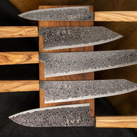 Hatsukokoro Mercury Kiri-Gyuto Kurozome Damascus 240 mm [Mono Olivewood]