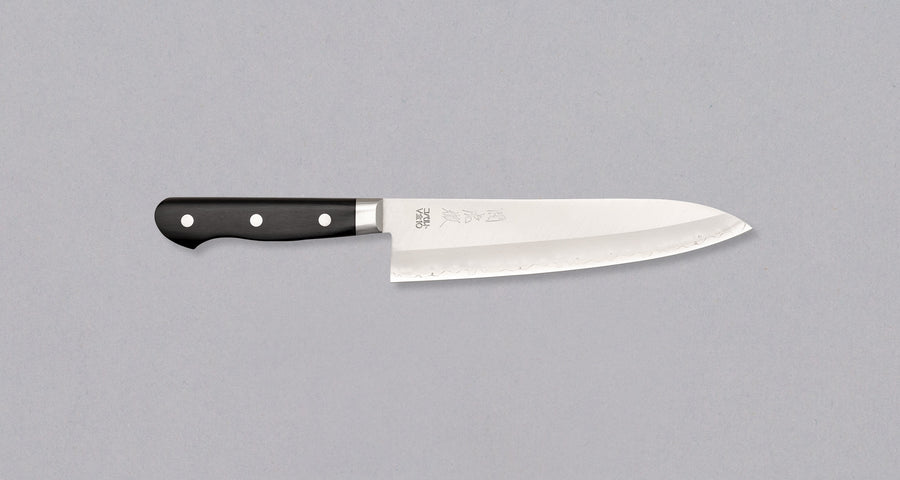 Seki Kotetsu Gyuto VG-10 Migaki 200 mm [black pakkawood]