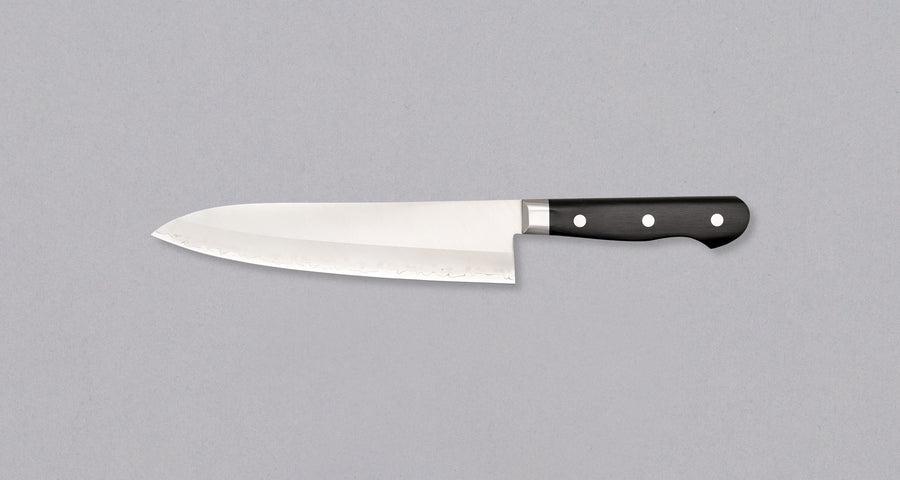 Seki Kotetsu Gyuto VG-10 Migaki 200 mm [black pakkawood]