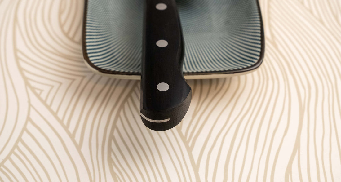 Seki Kotetsu Gyuto VG-10 Migaki 200 mm [black pakkawood]