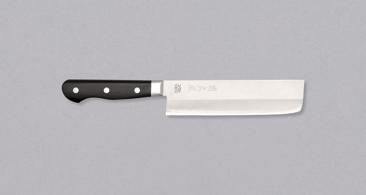 Seki Kotetsu Nakiri Vg-10 Migaki 165 mm [black pakkawood]