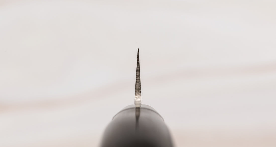 Seki Kotetsu Petty VG-10 Migaki 135 mm [black pakkawood]