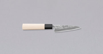 Ikeuchi Single Bevel Petty Shirogami #2 90 mm