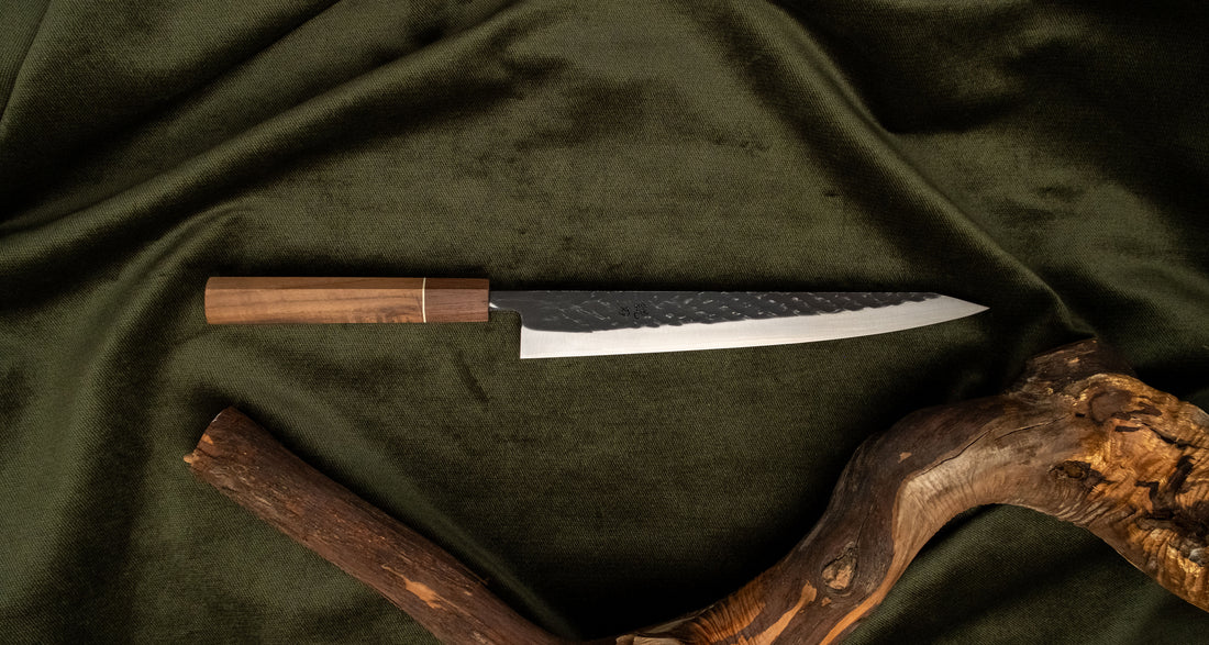 Tadafusa Sujihiki SLD Hammered Kuro-uchi 240 mm