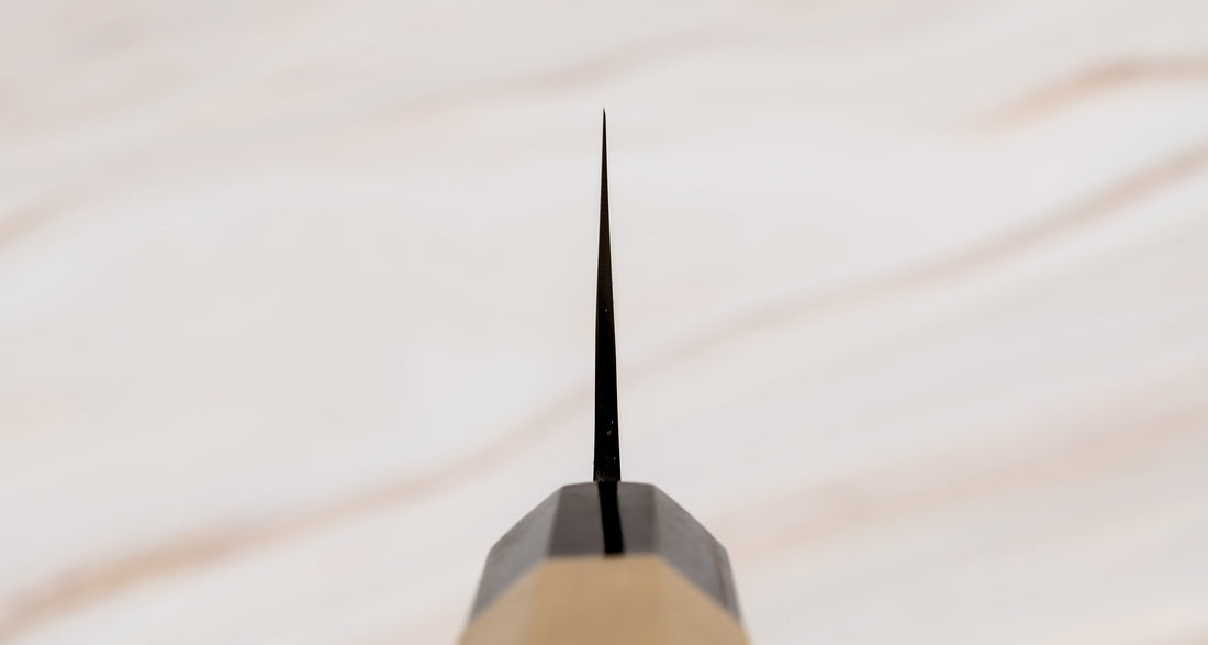 Tojiro Atelier Santoku Shirogami #2 Kuro-uchi 140 mm
