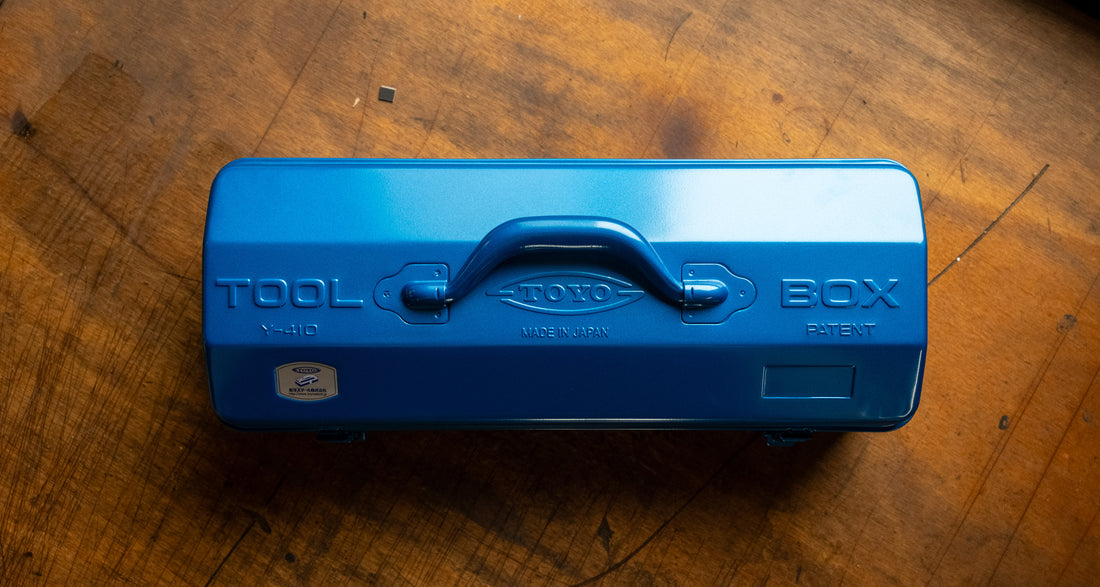 Toyo Toolbox Y-410 kovček za nože - Modra